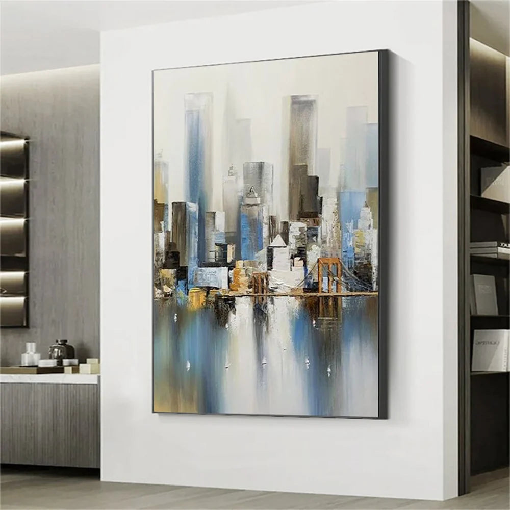 Abstract Urban Landscape Painting #UL004