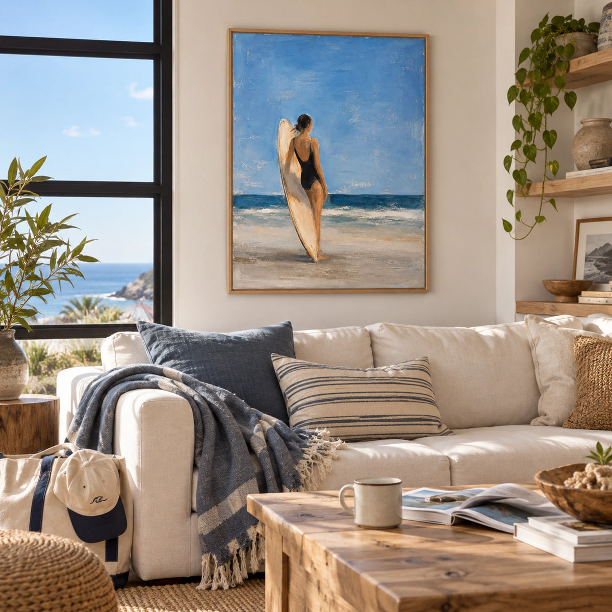 Abstract Portrait Wall Art #LA099
