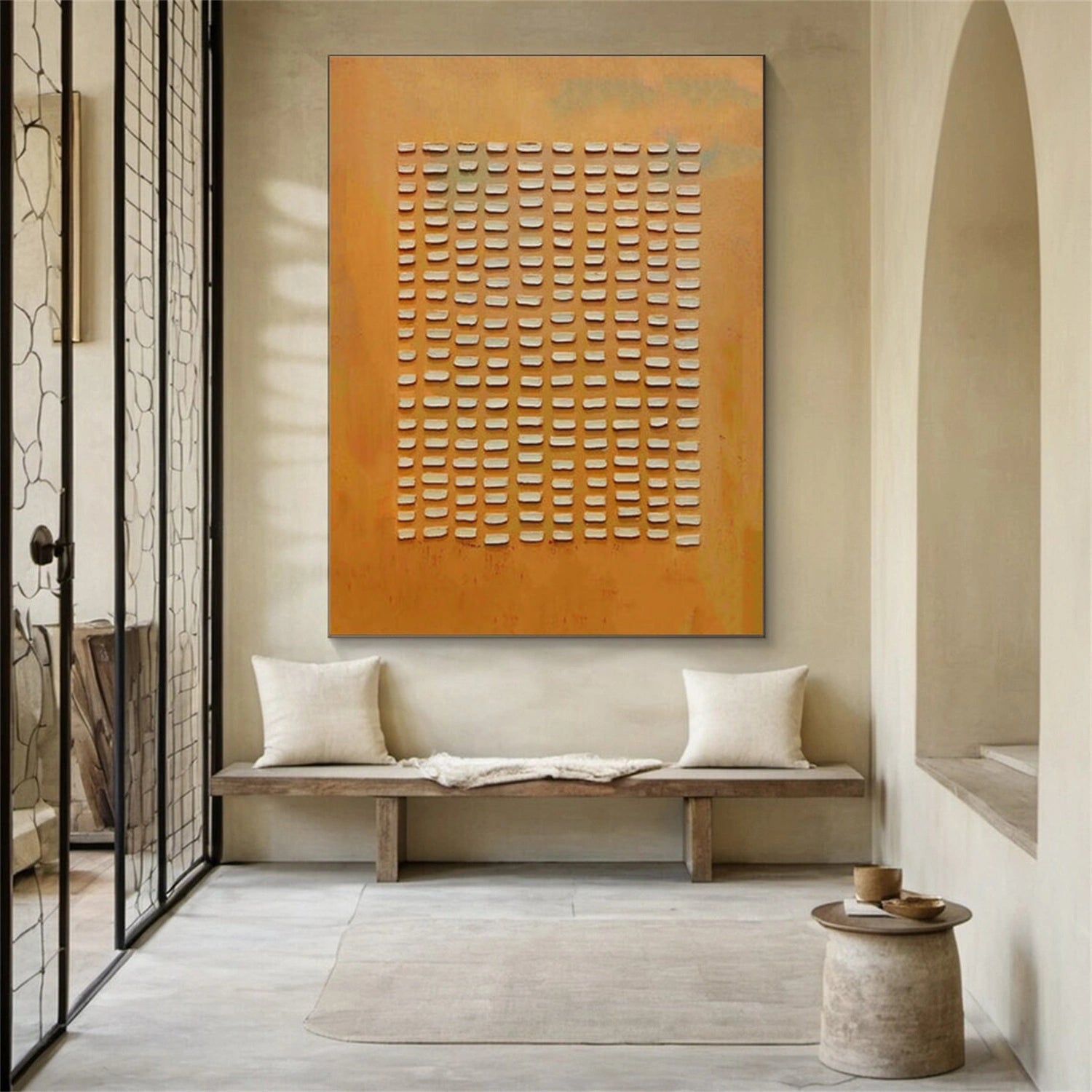 Wabi Sabi Textured Wall Art #VS147