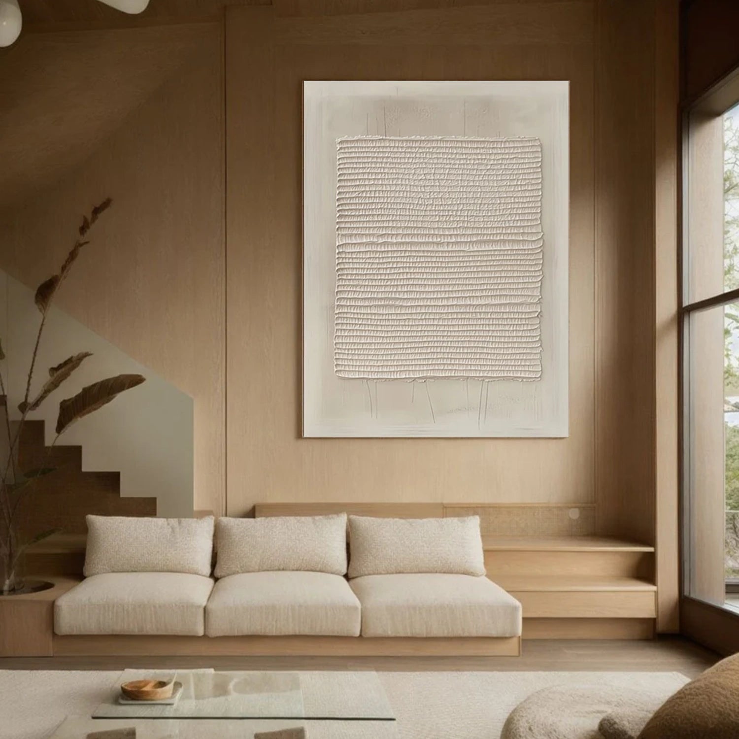 Wabi Sabi Textured Wall Art #VS148