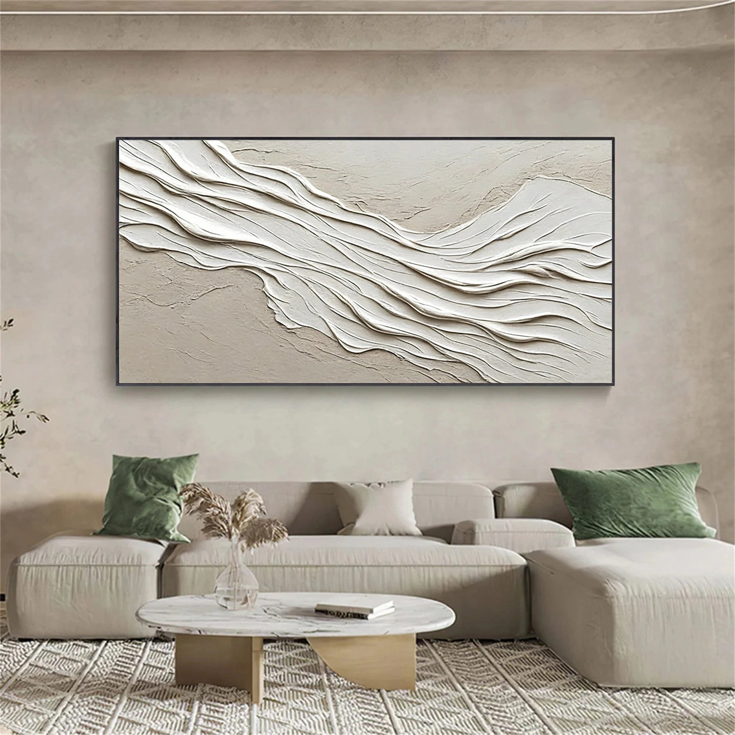 Minimalist Textured Canvas Art #WM107