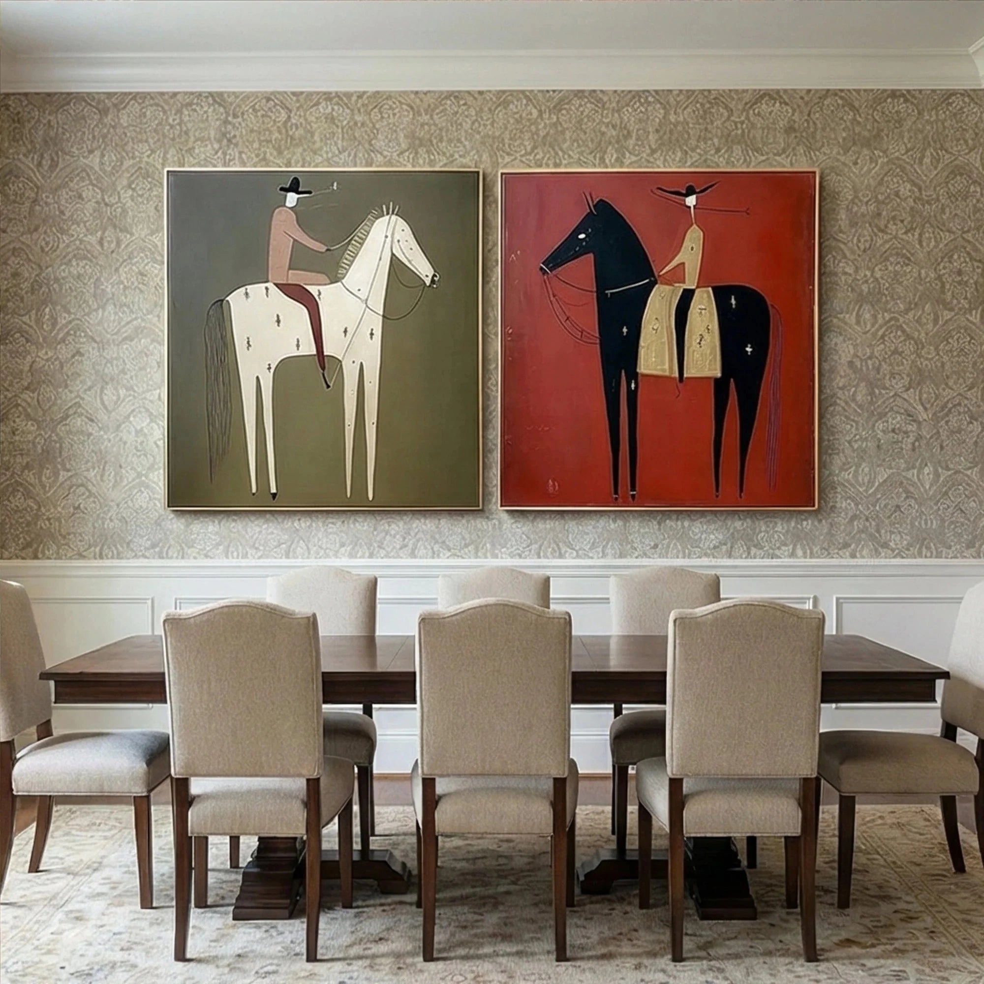 Americana Wall Art Set of 2 #AM010