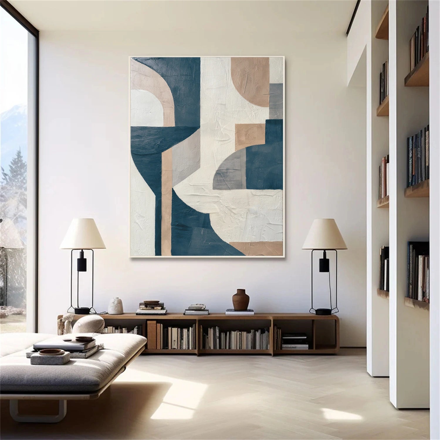 Abstract Textured Wall Art #VA182