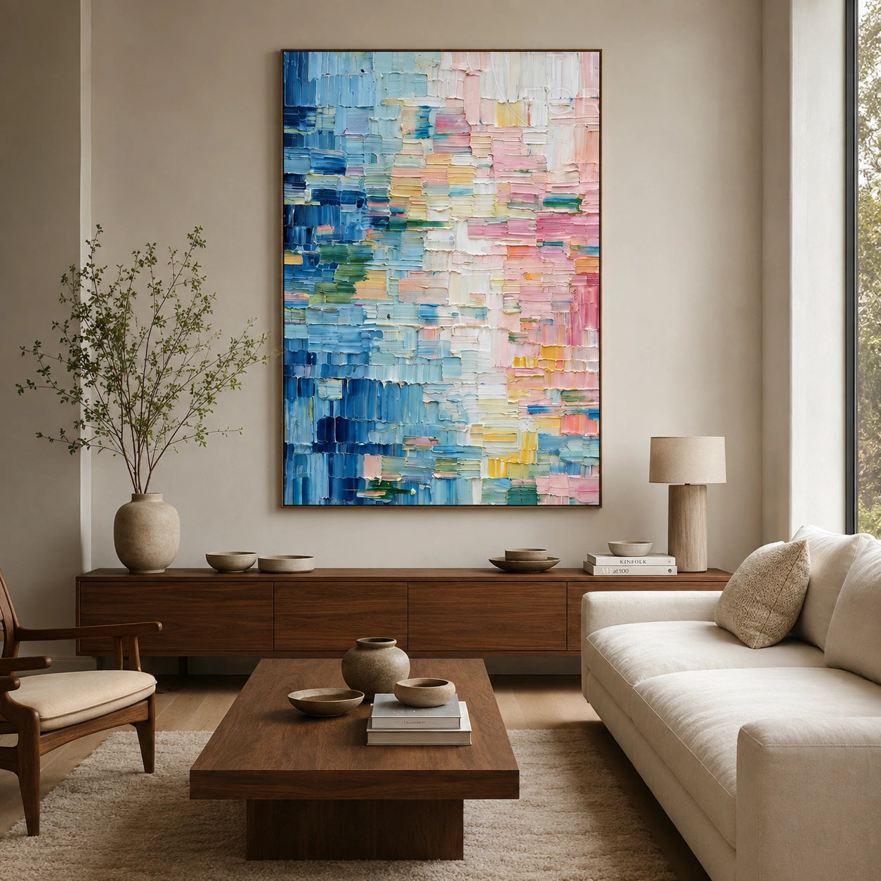 Abstract Textured Wall Art #VA334