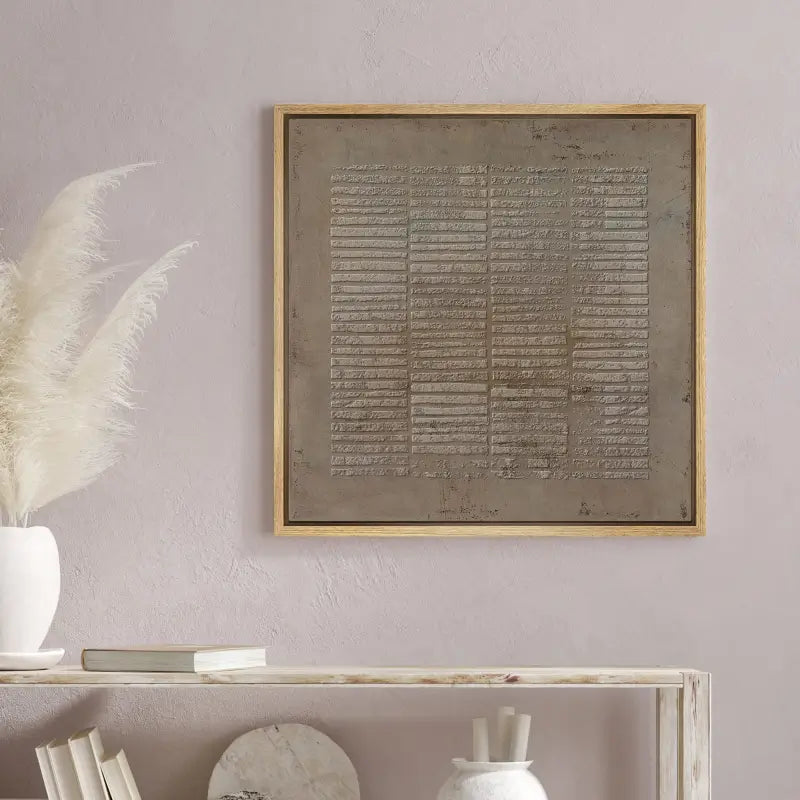 Wabi Sabi Textured Wall Art #VS010