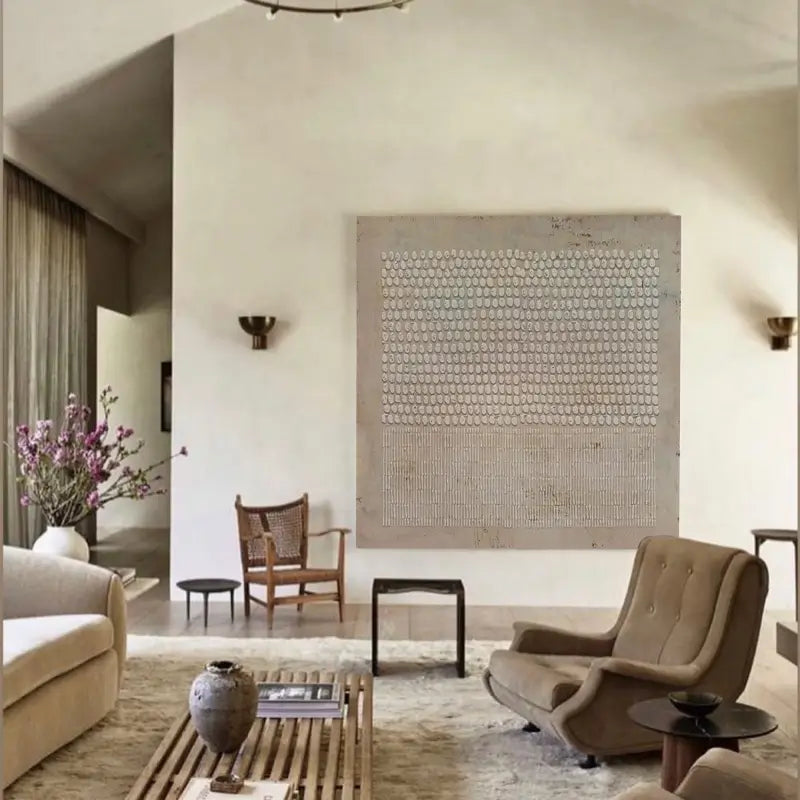 Wabi Sabi Textured Wall Art #VS011