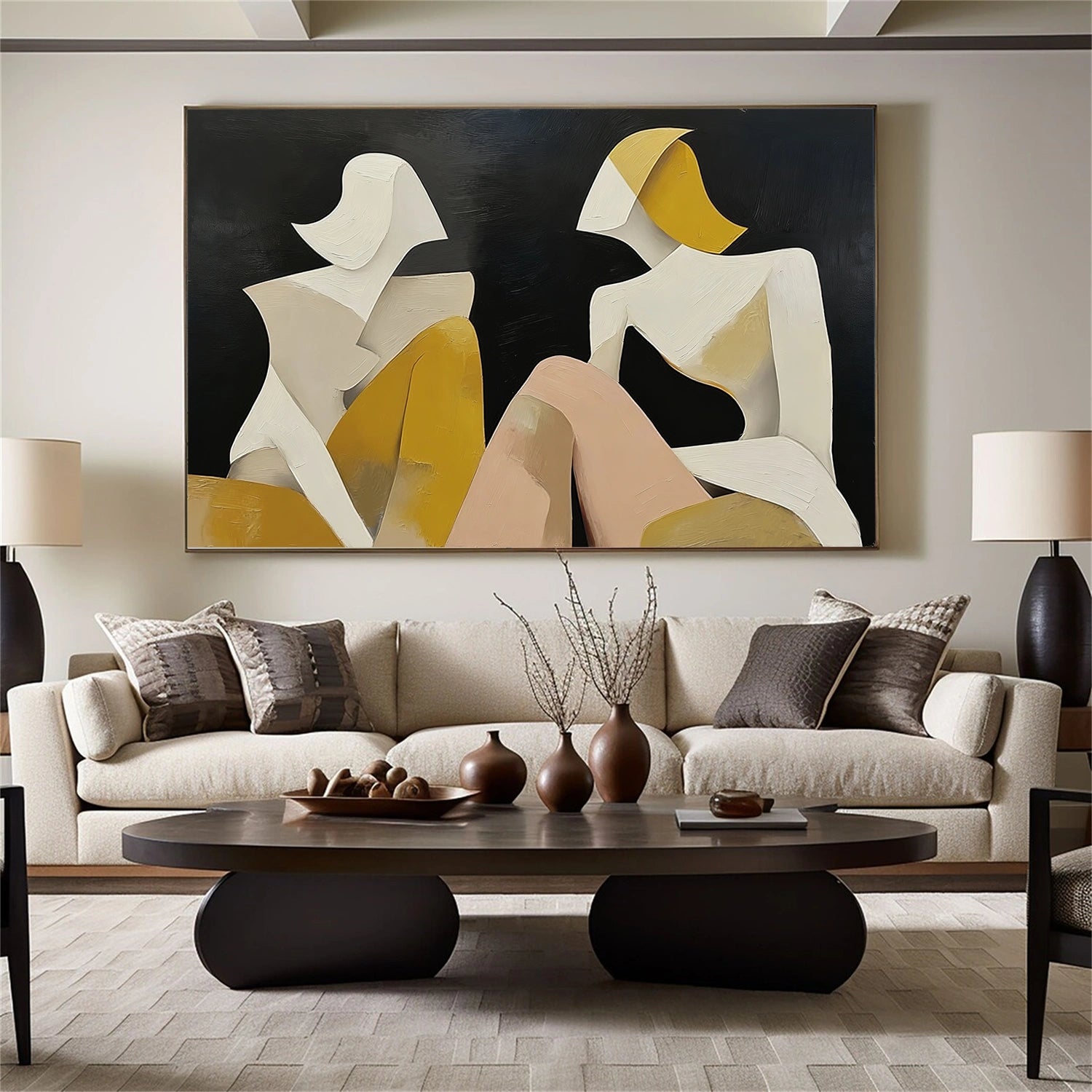 Abstract Portrait Wall Art # LA042