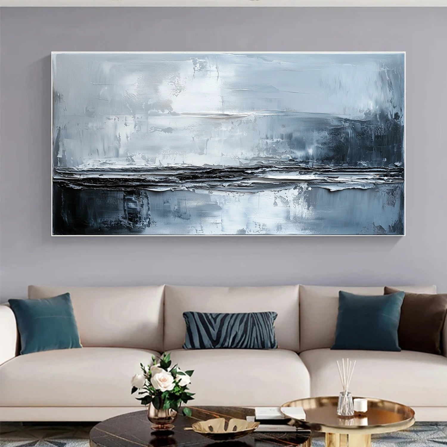 Abstract Textured Wall Art #VA234