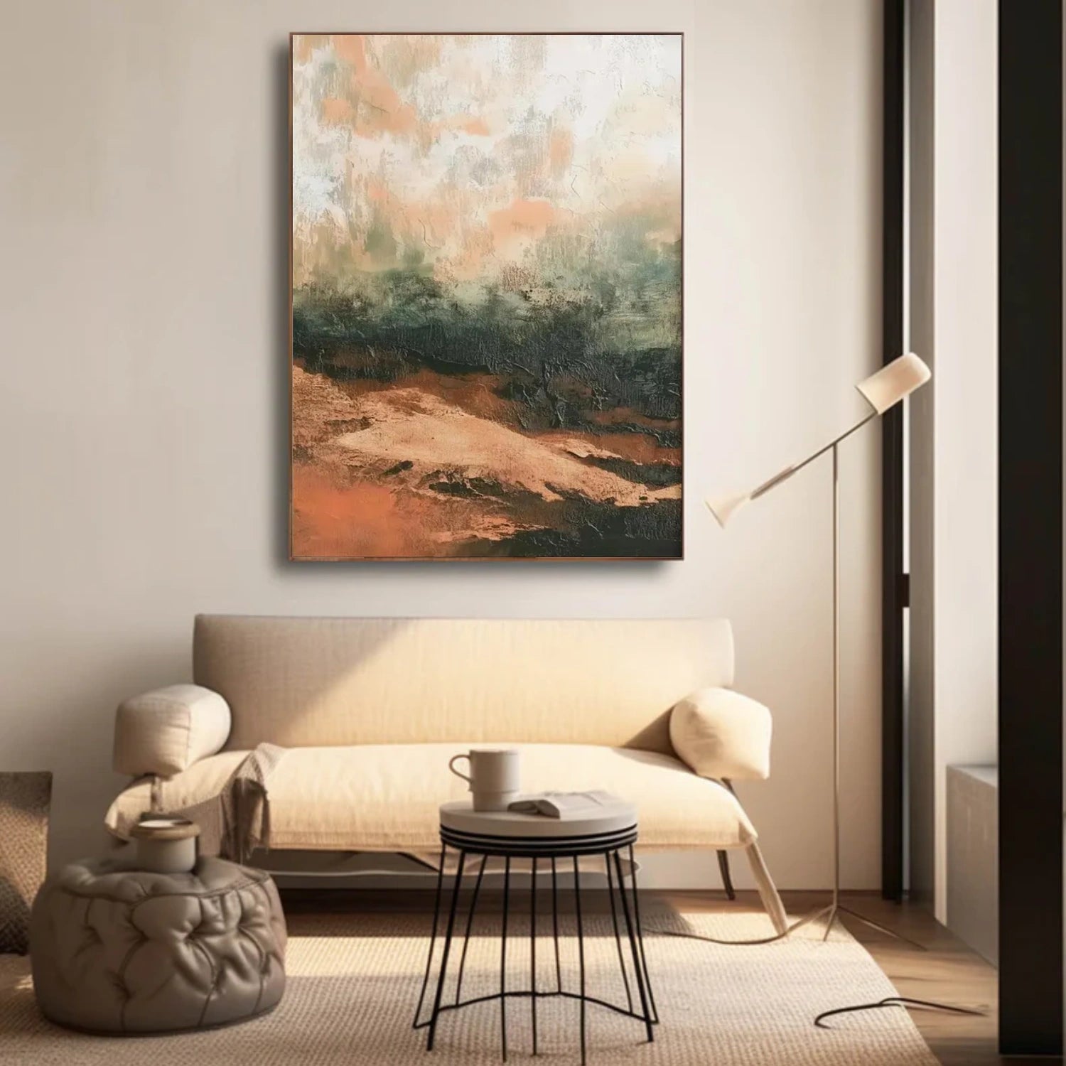 Abstract Textured Wall Art #VA198