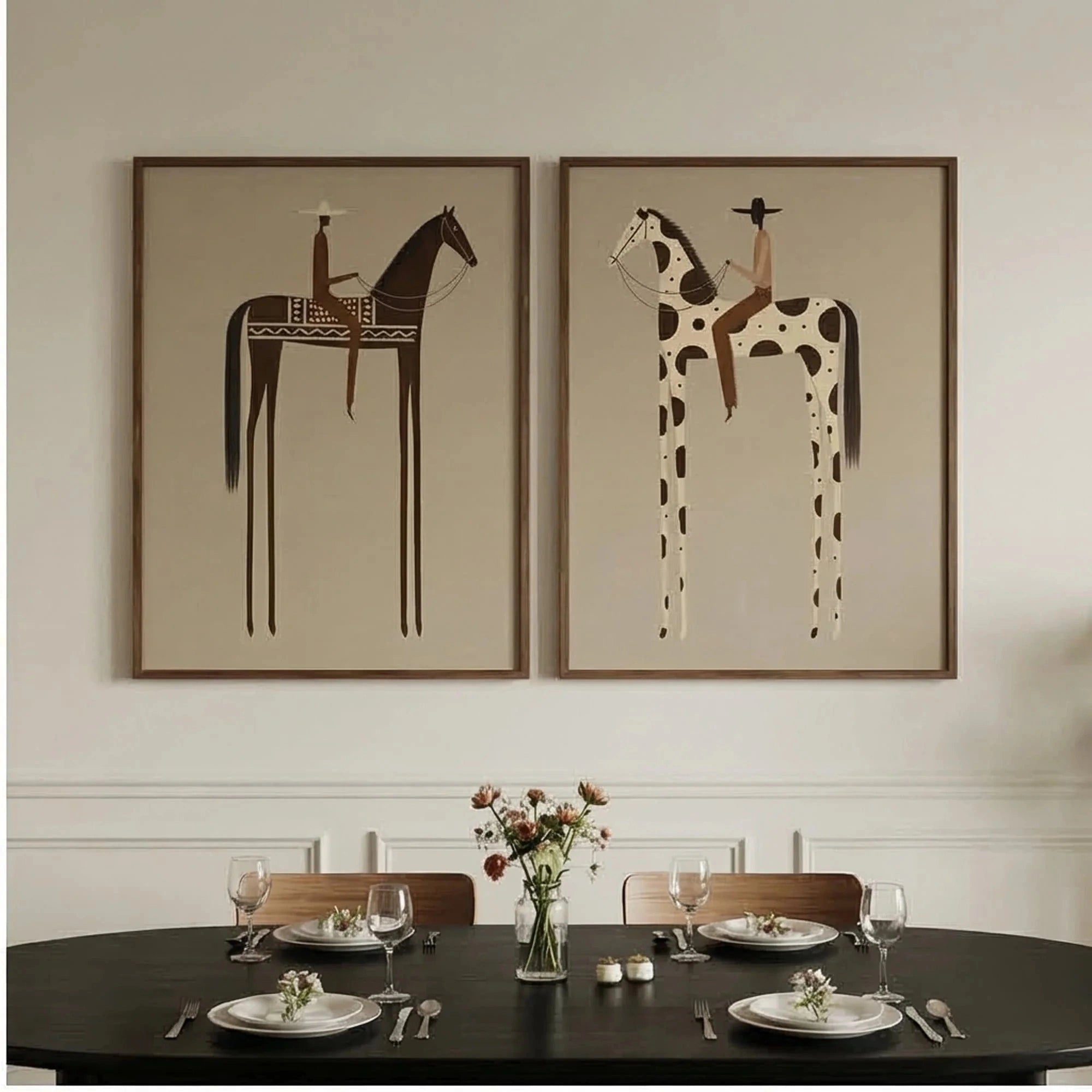 Americana Wall Art Set of 2 #AM006