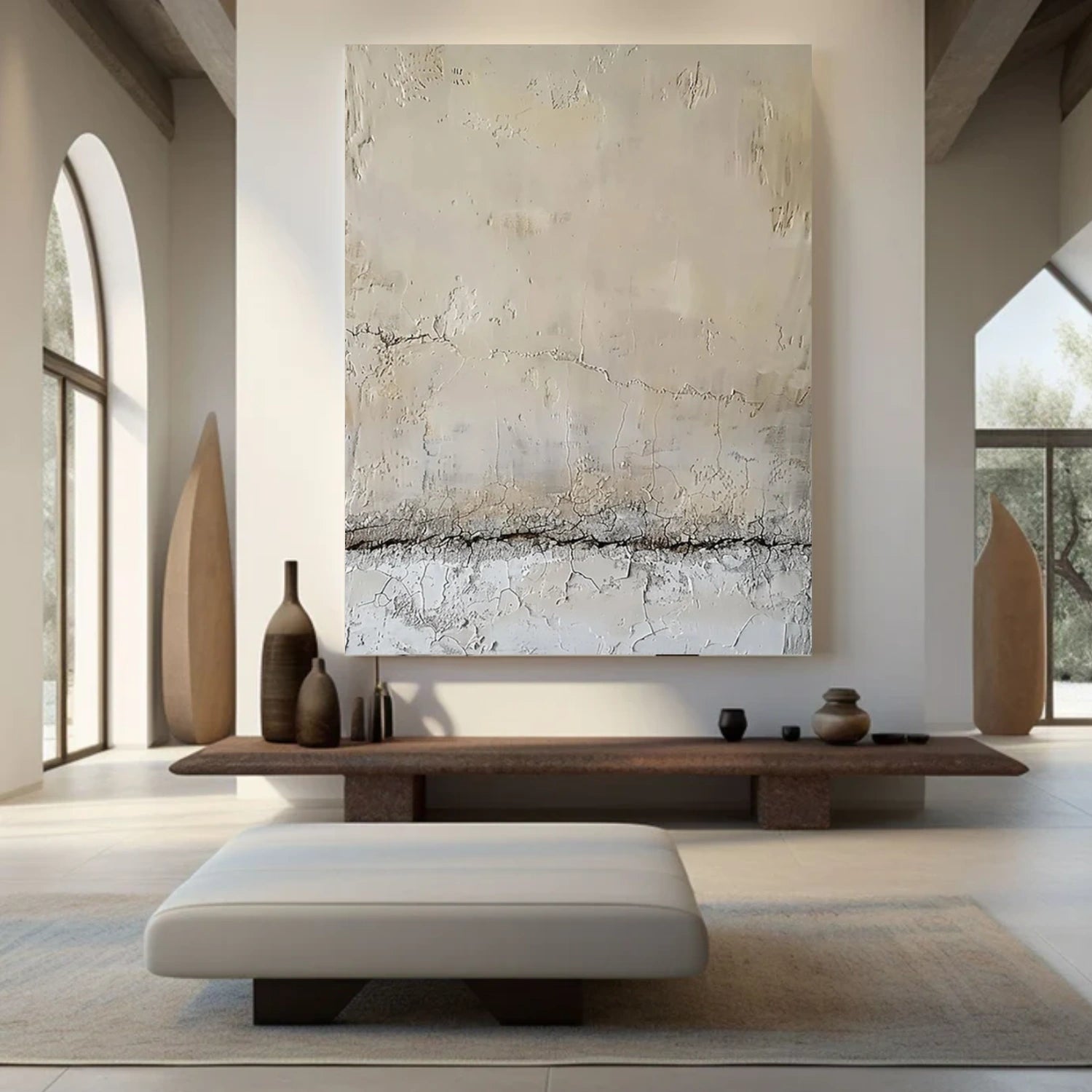 Wabi Sabi Textured Wall Art #VS100