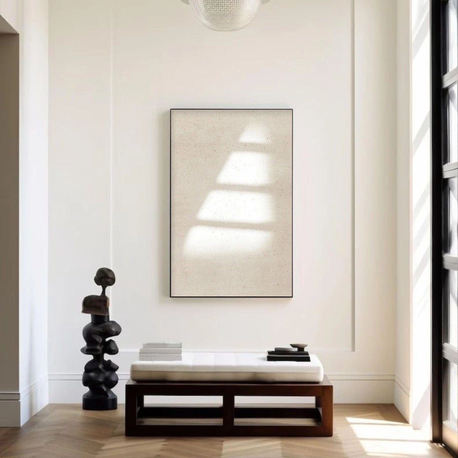 White Minimalist Wall Art #WM127