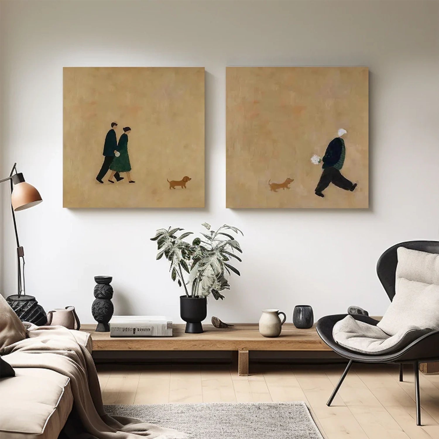 Abstract Portrait Wall Art #LA066