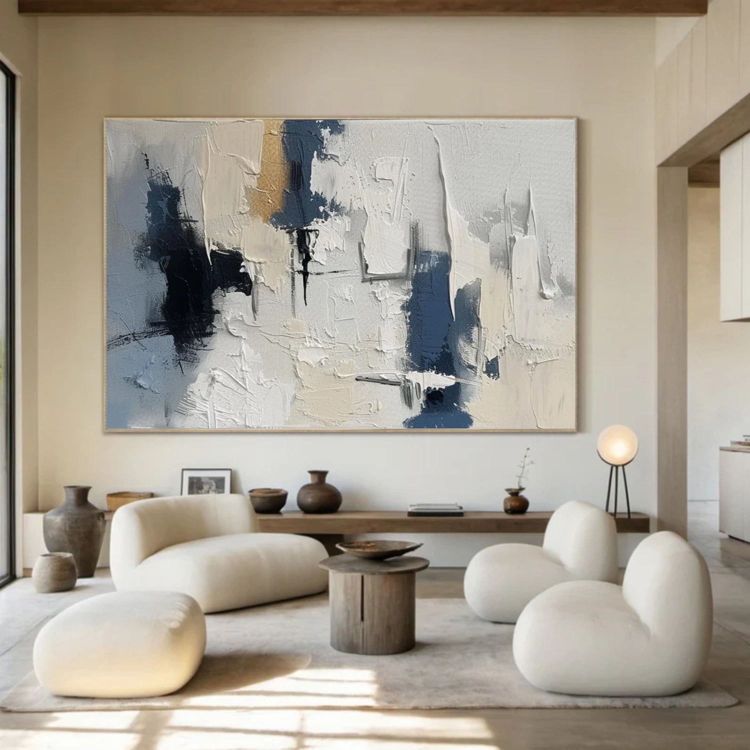 Abstract Textured Wall Art #VA181