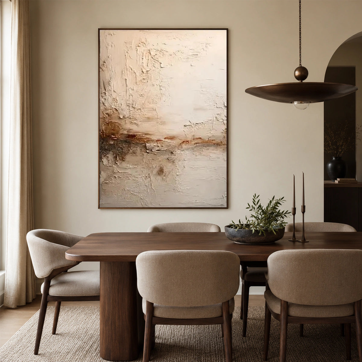 Abstract Textured Wall Art #VA360