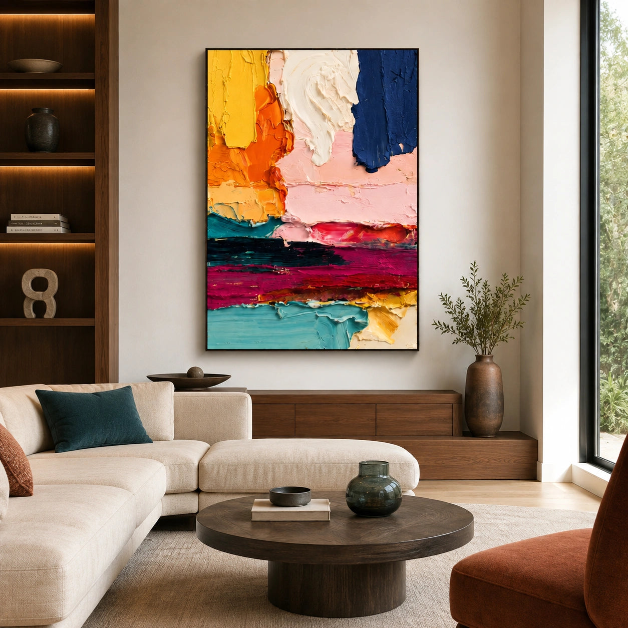 Abstract Textured Wall Art #VA332