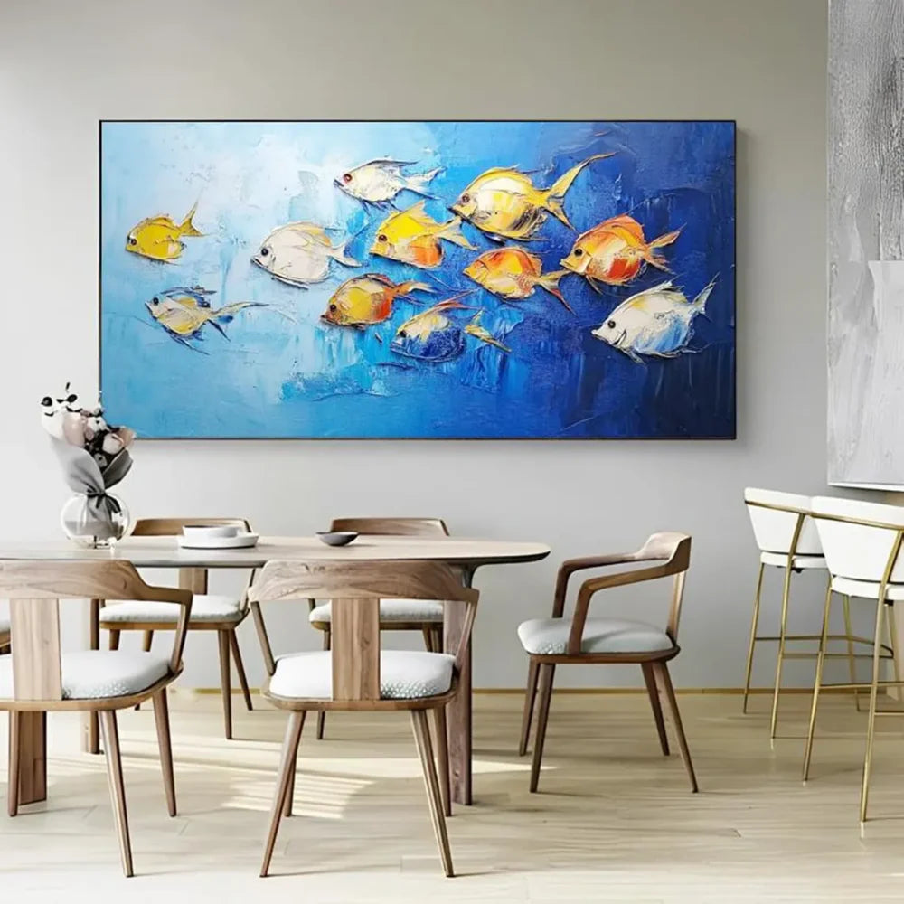 Abstract Animal Canvas Art #DW022