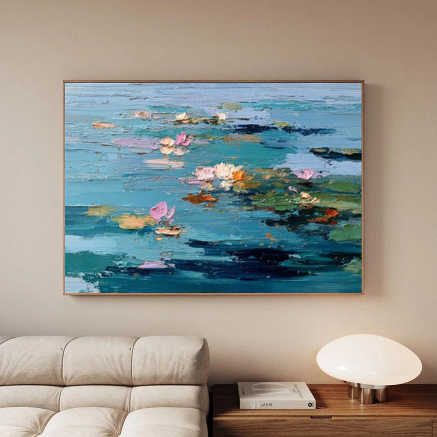 Abstract Flower And Tree Canvas Art #MF175