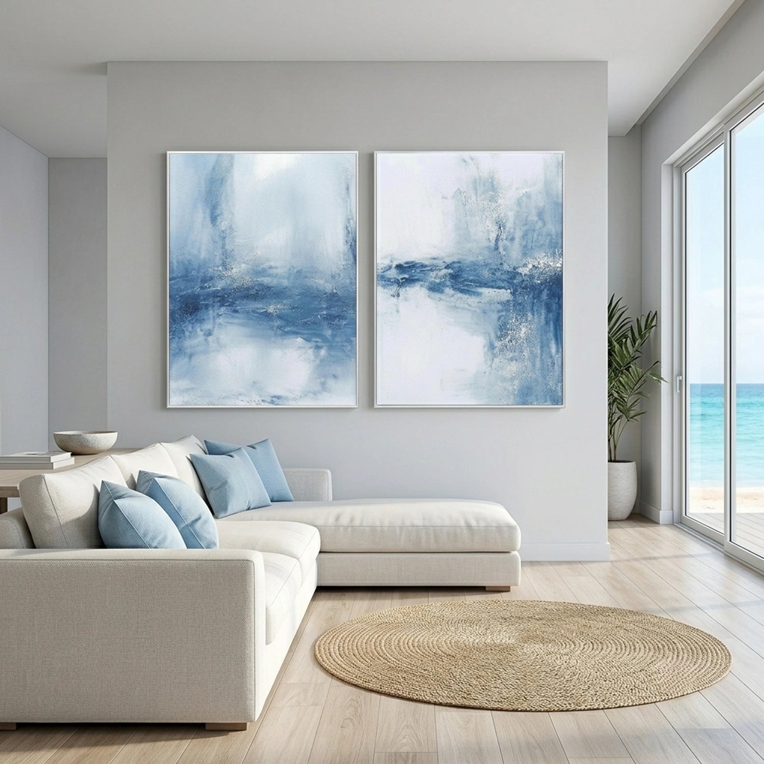 Abstract Wall Art Set of 2 #VA300