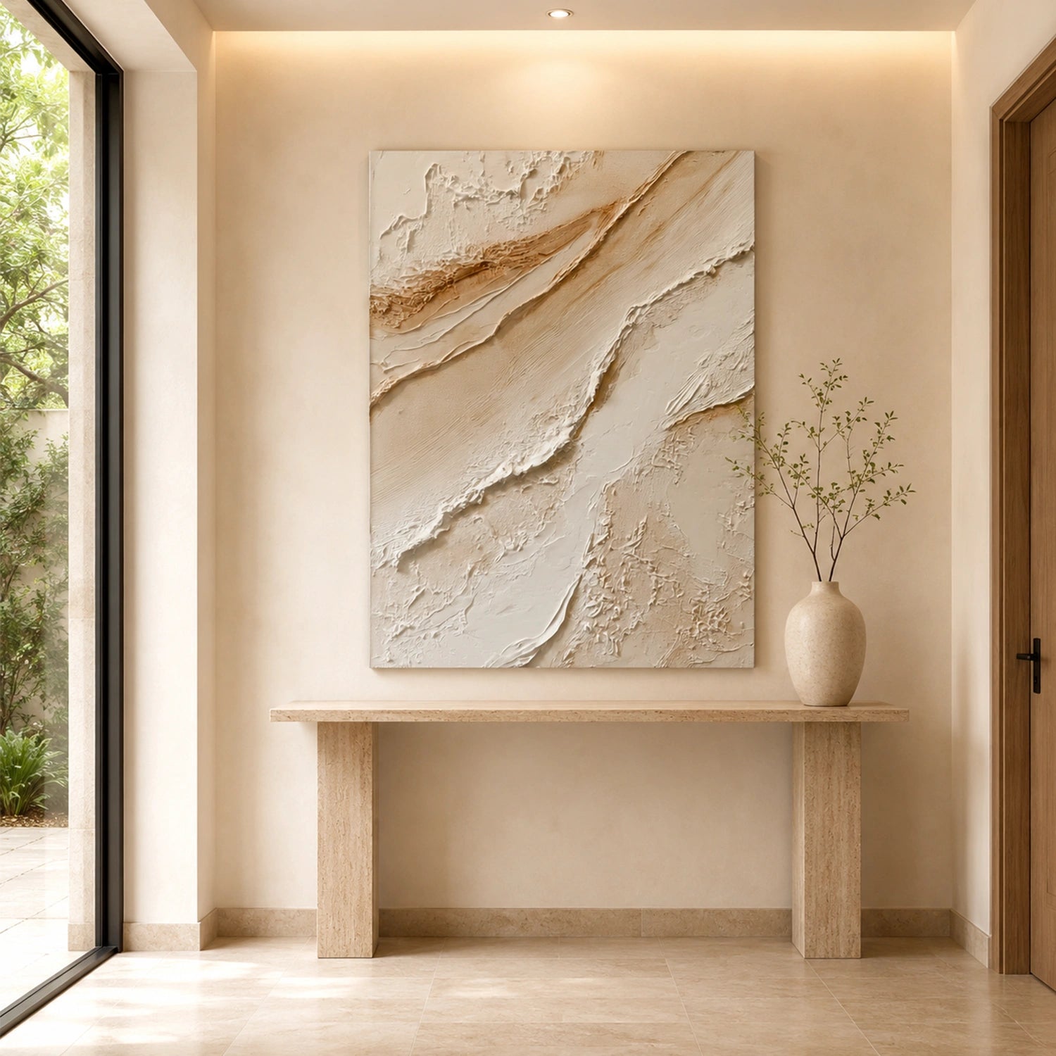 Minimalist Textured Canvas Art #WM157