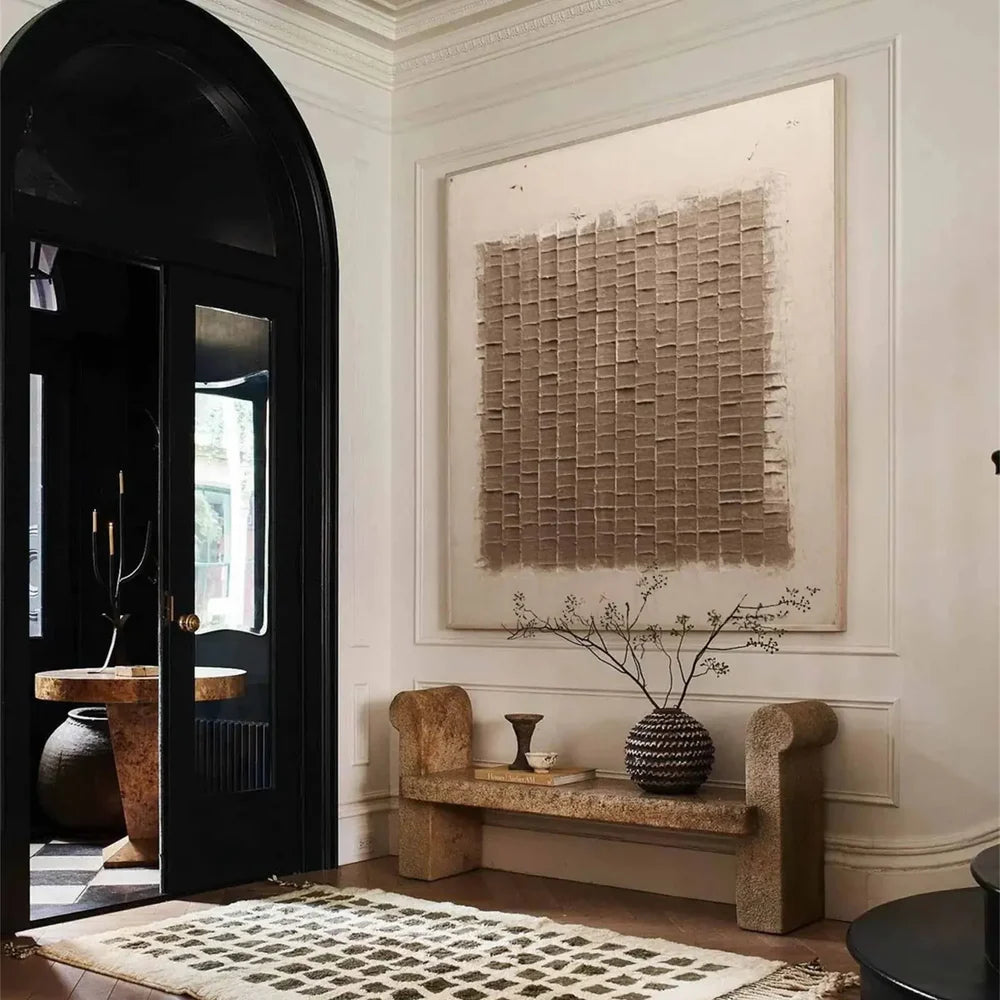 Wabi Sabi Textured Wall Art #VS037