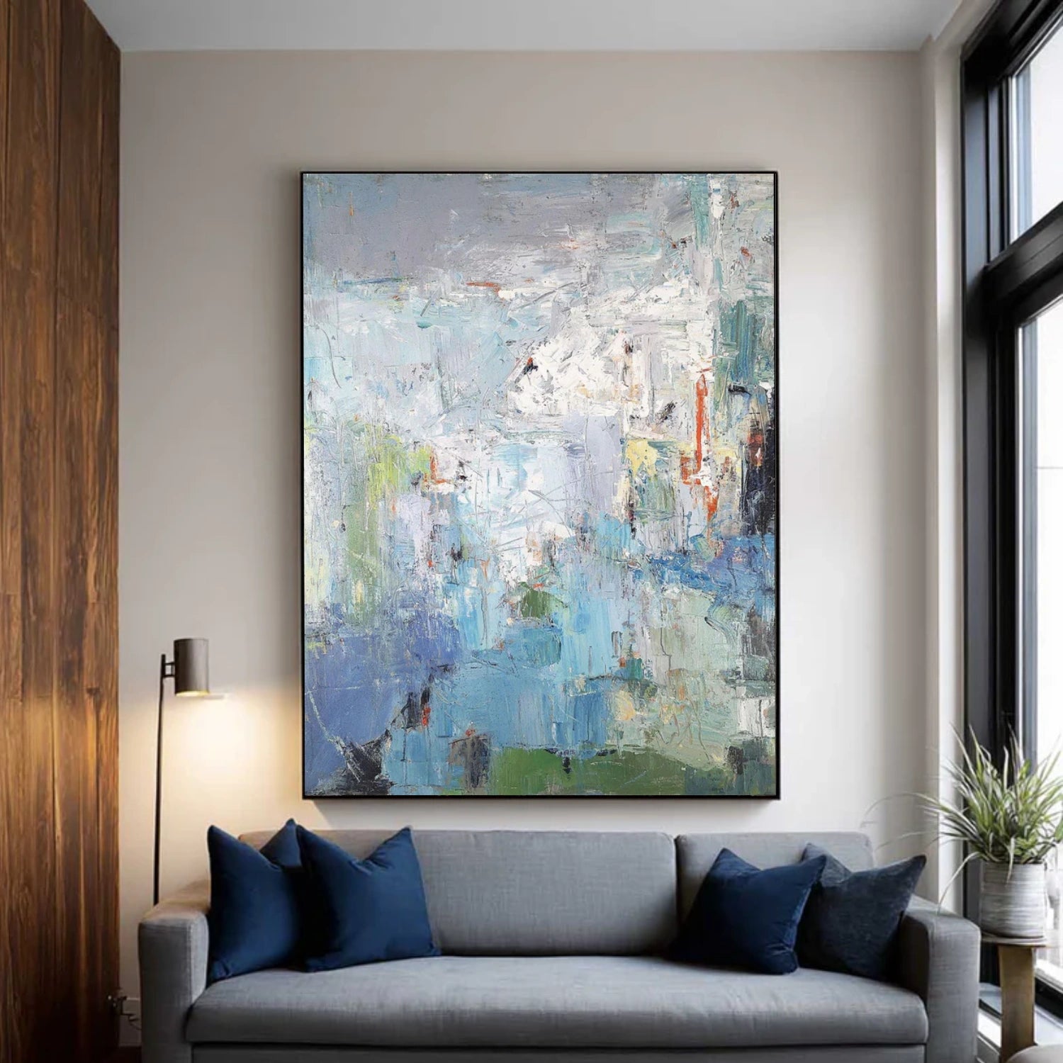 Abstract Textured Wall Art #VA167