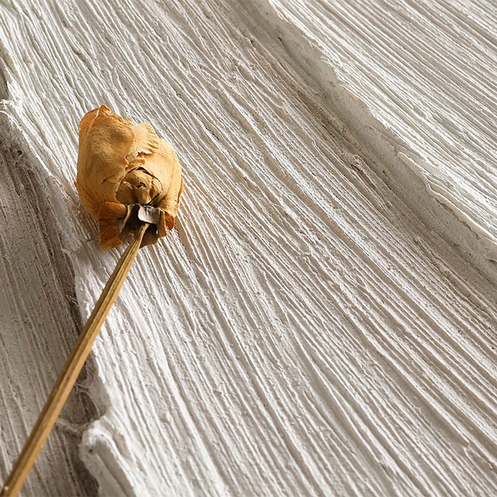 Beige and White Minimalist Textured Canvas Art #WM010