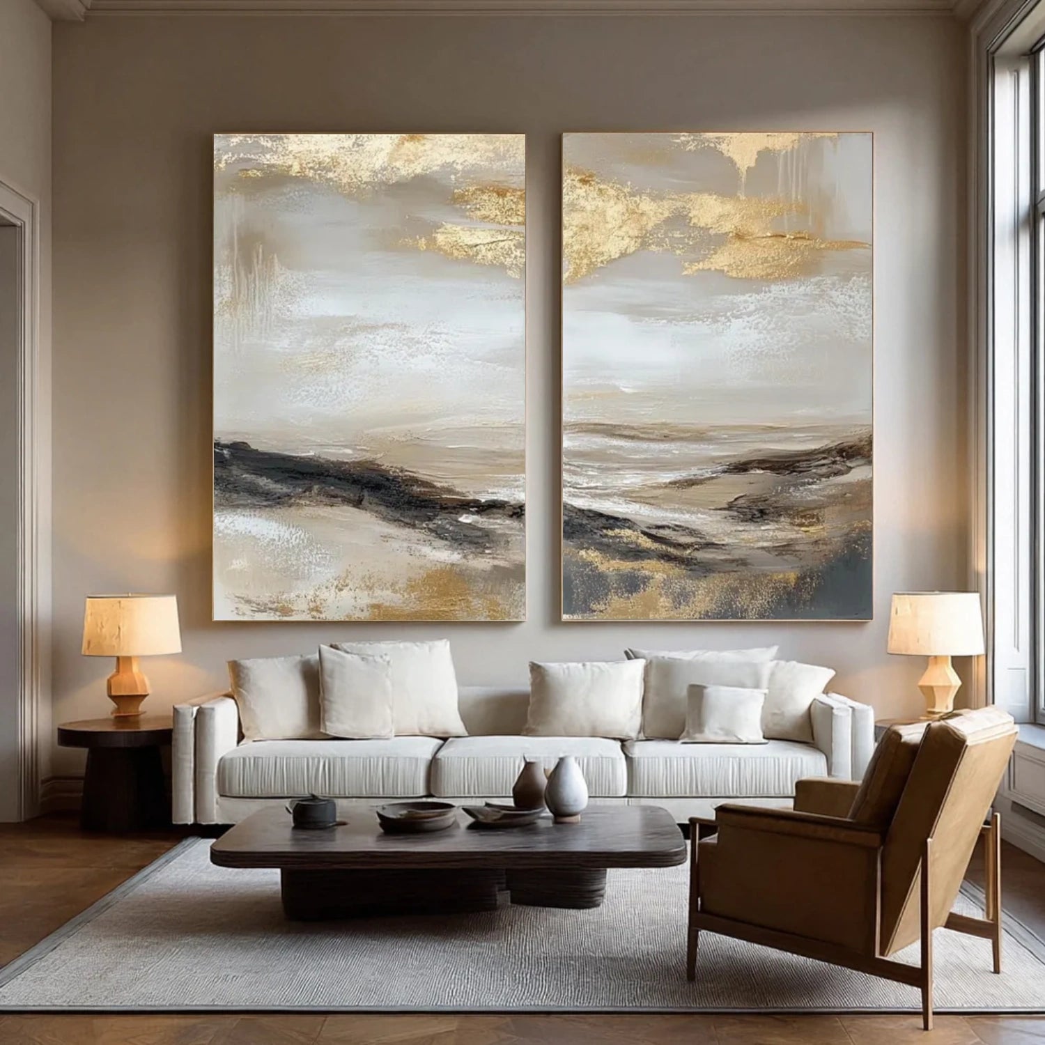 Abstract Wall Art Set of 2 #VA154