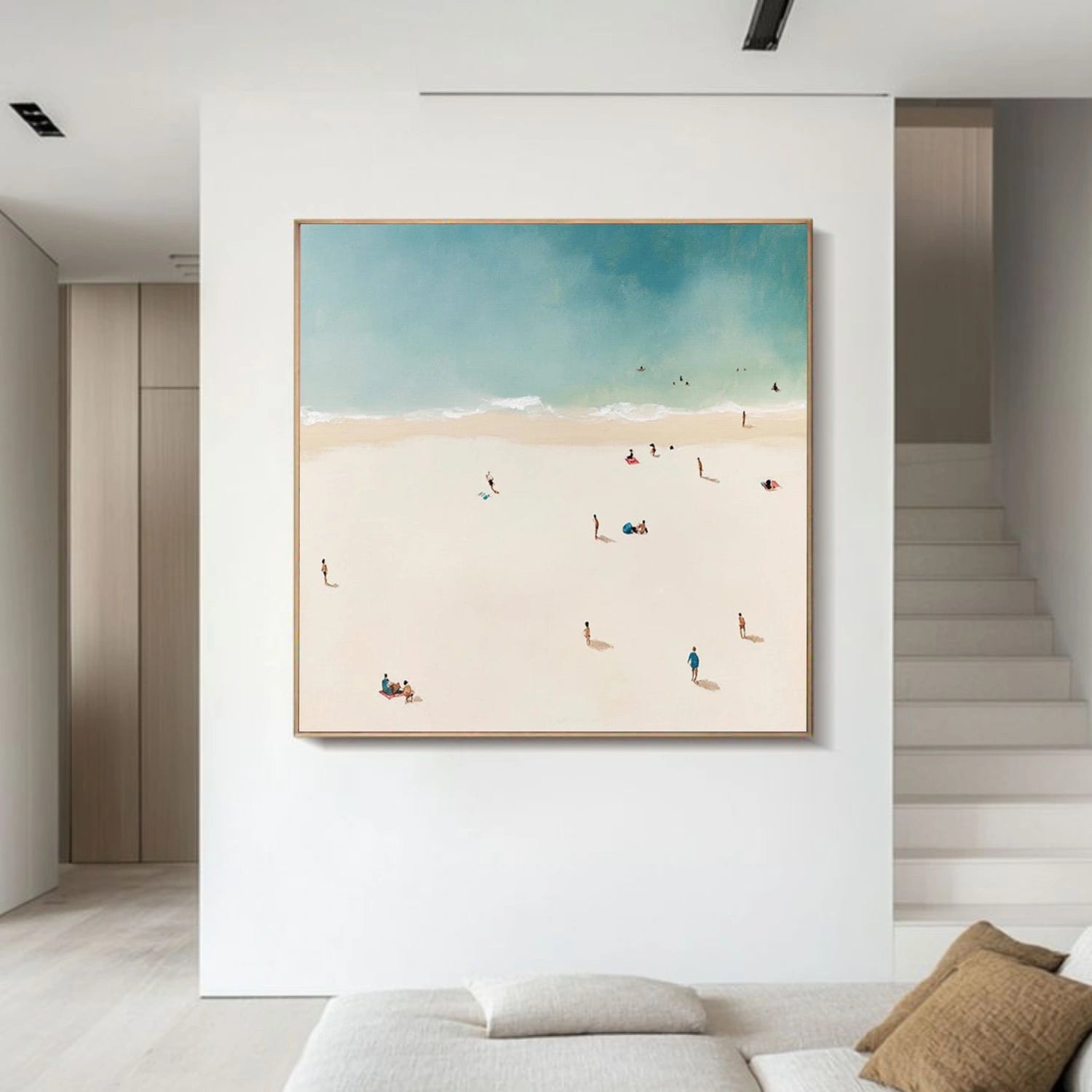 Swimming Sport Canvas Painting #PB080