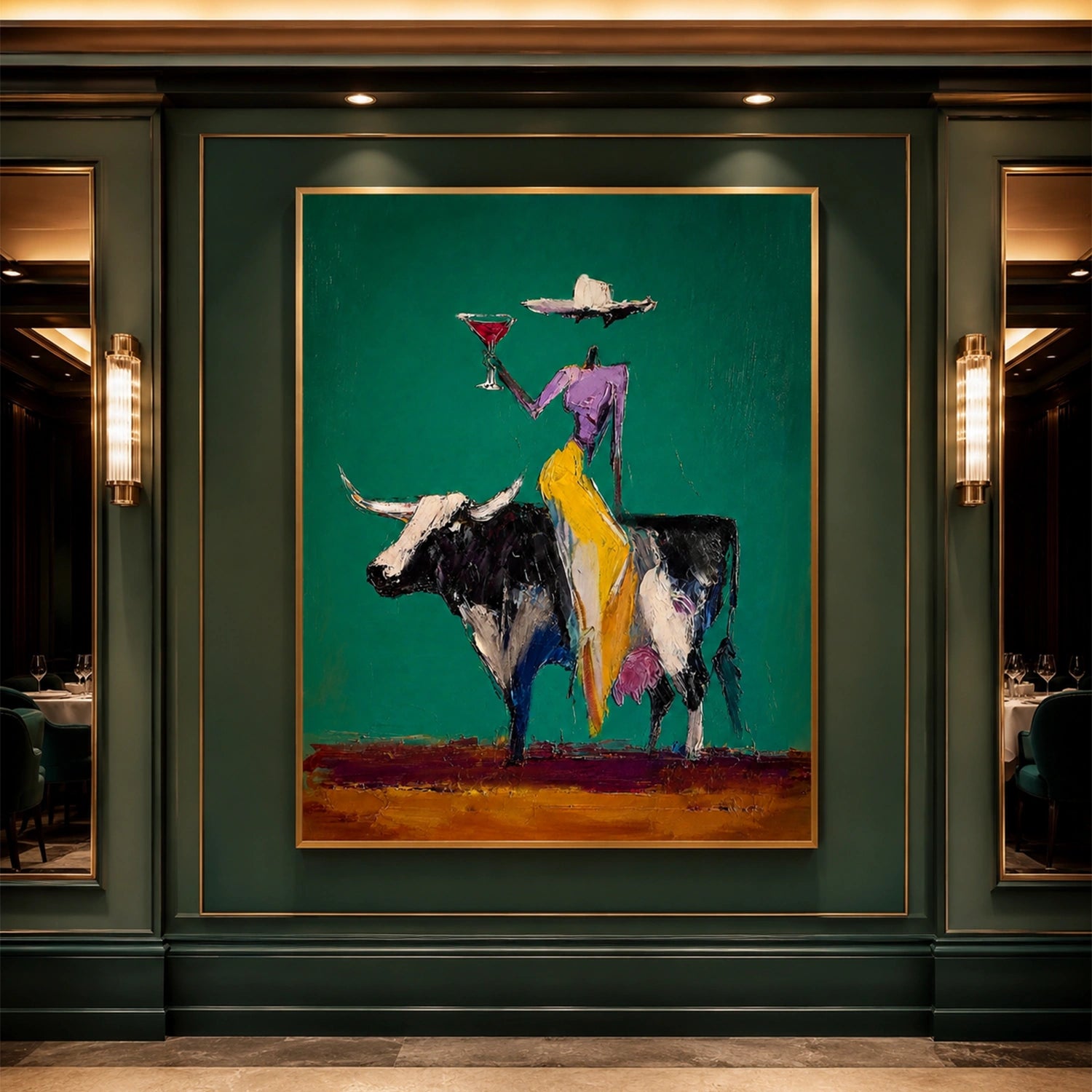 Western Figurative Art #AM110