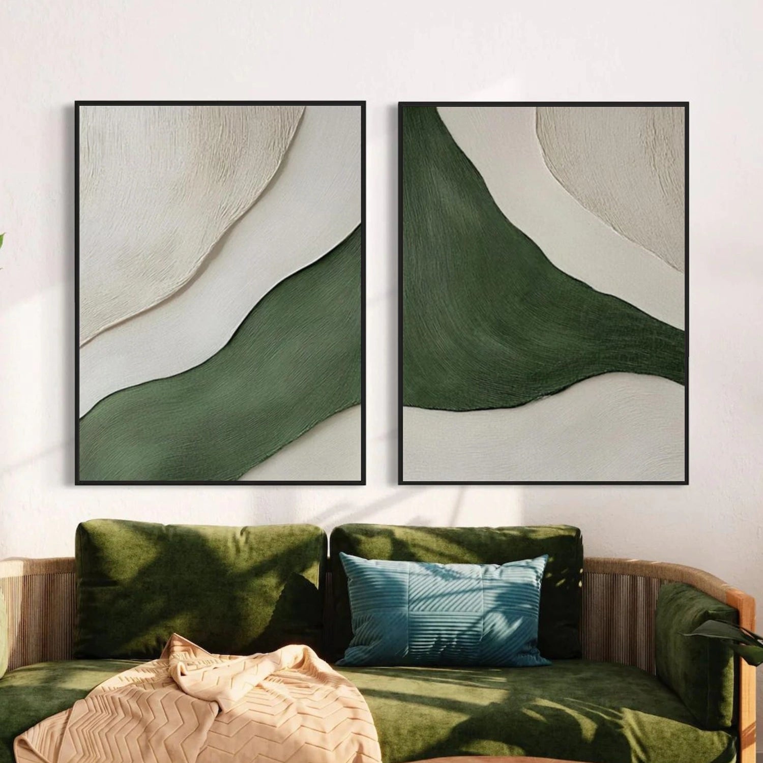 Minimalist Canvas Art Set of 2 #WM139