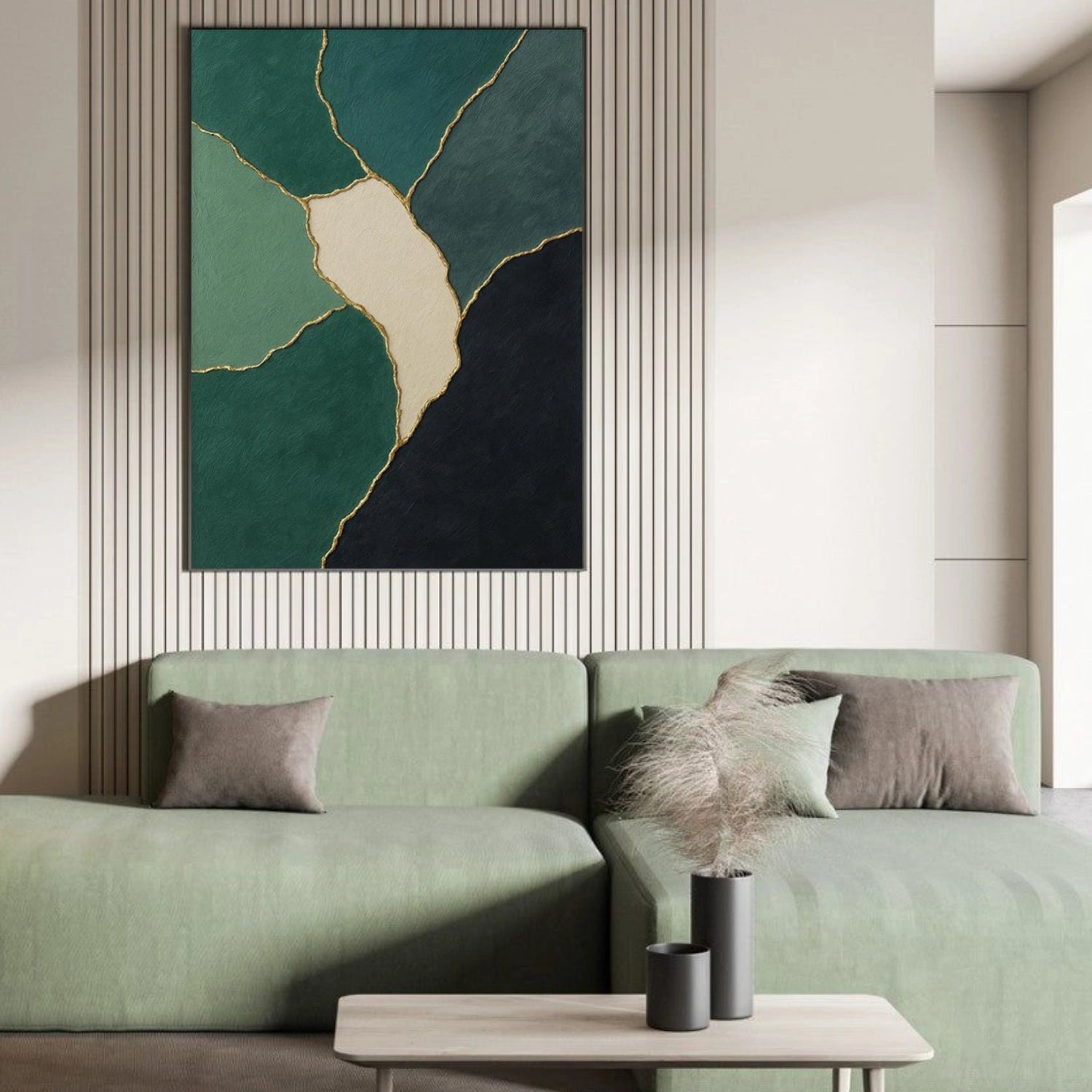 Minimalist Textured Canvas Art #WM137