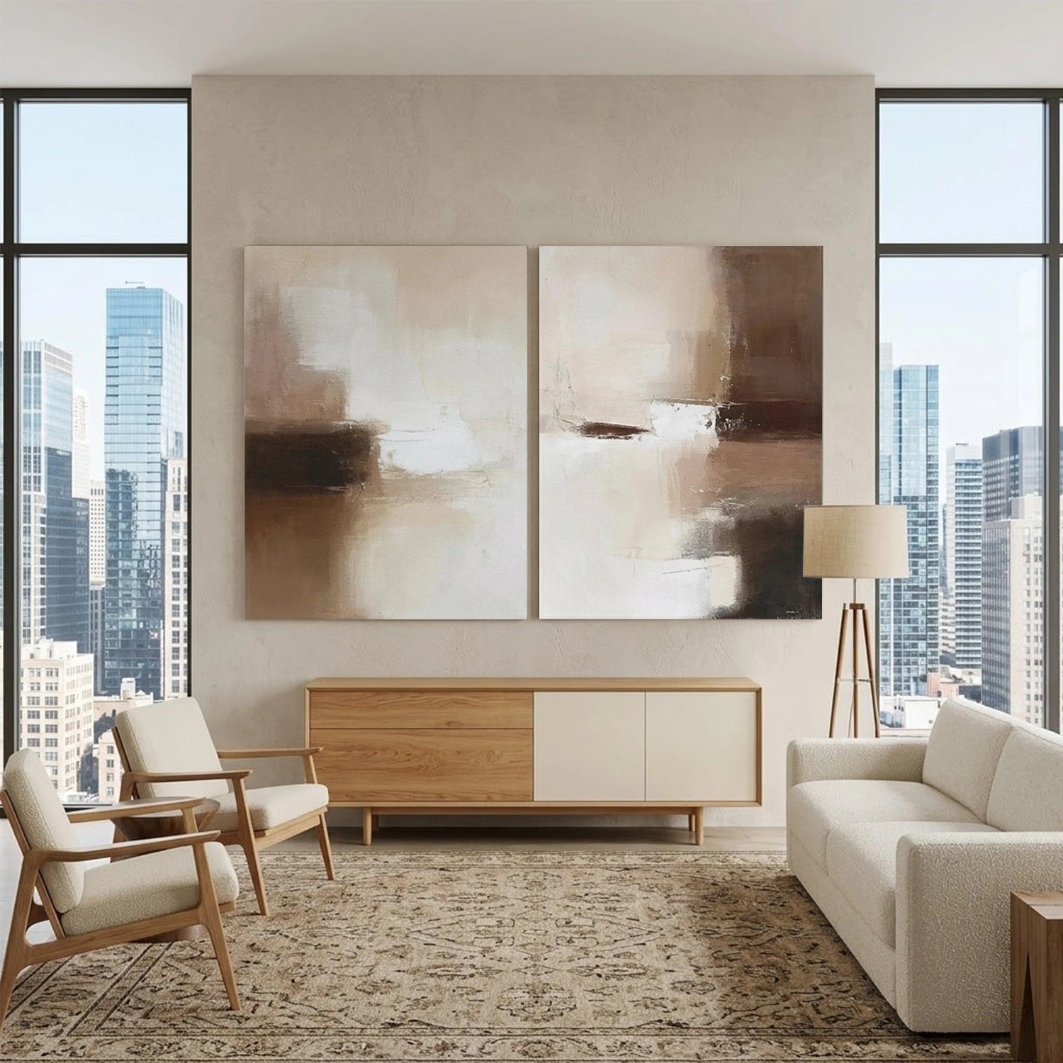 Abstract Wall Art Set of 2 #VA298