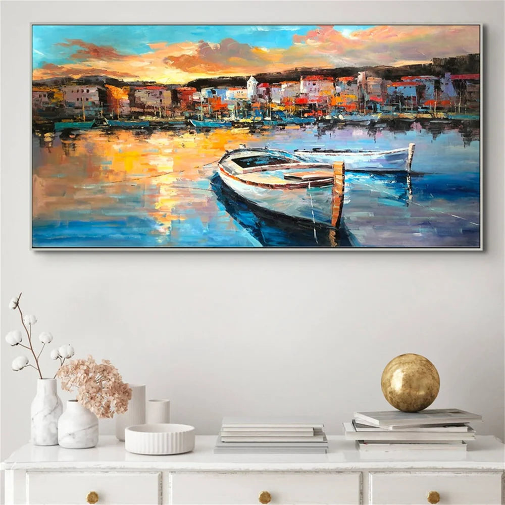 Abstract Urban Landscape Painting #UL003