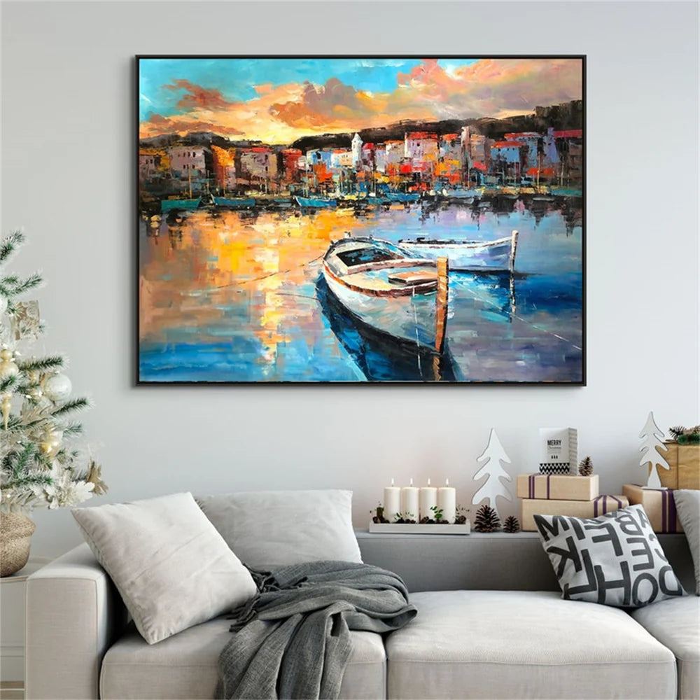 Abstract Urban Landscape Painting #UL003