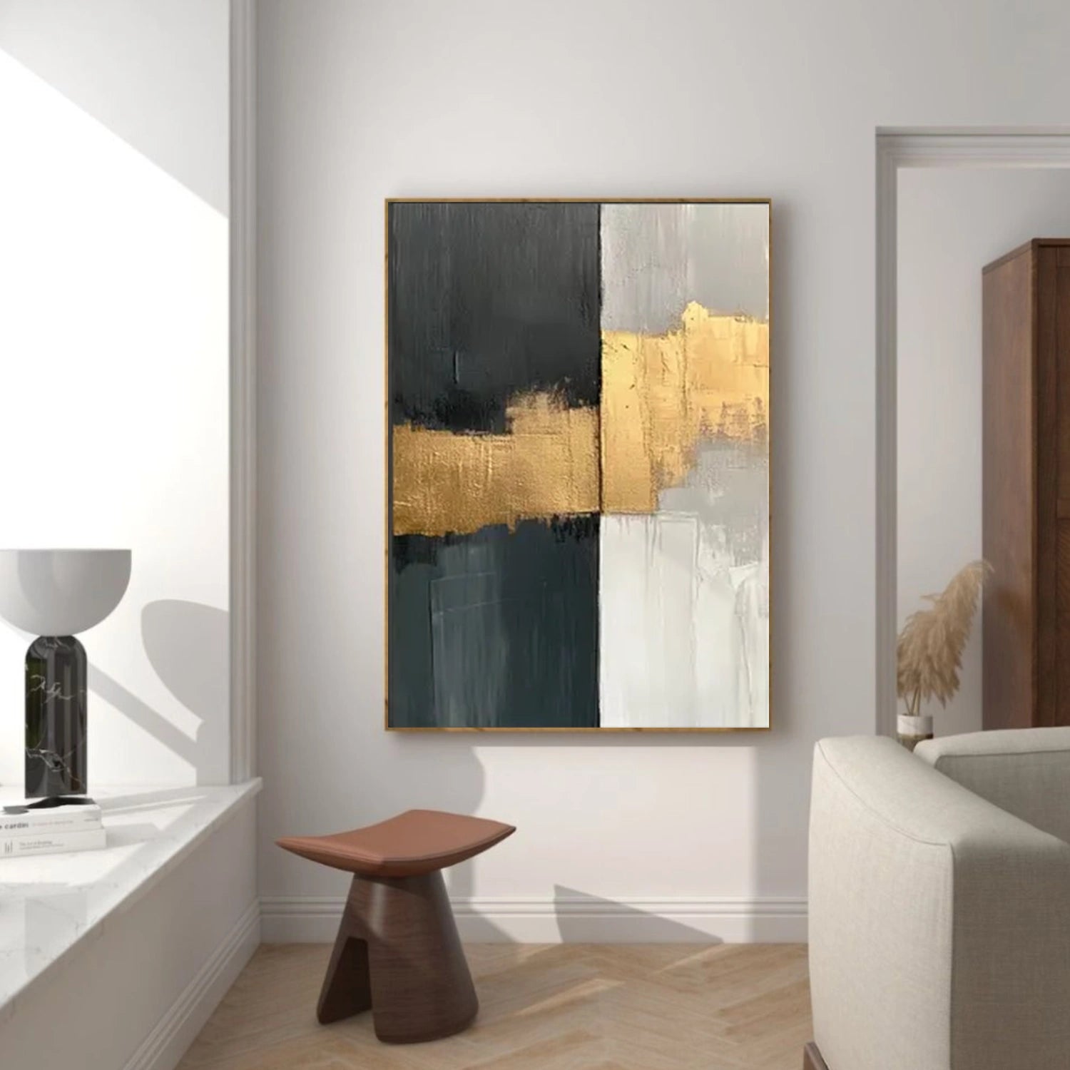 Minimalist Textured Canvas Art #WM129