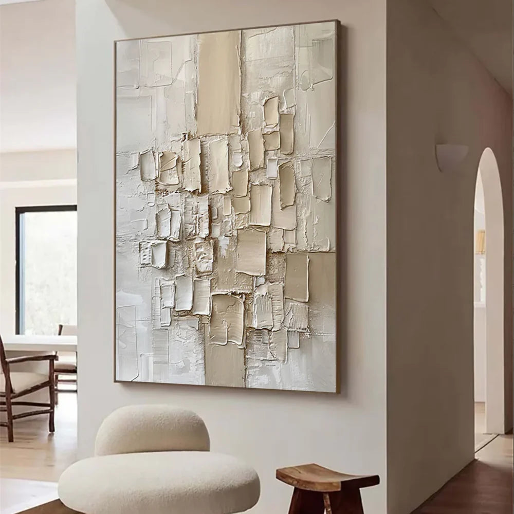 Abstract Textured Wall Art #VA079