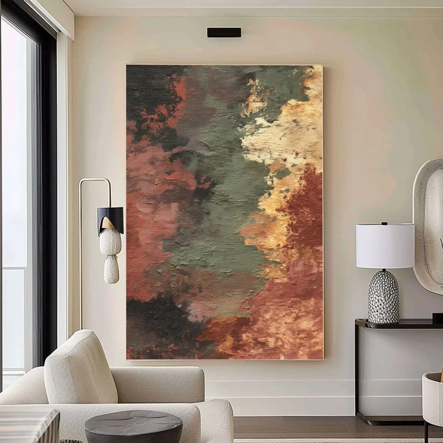 Abstract Textured Wall Art #VA153