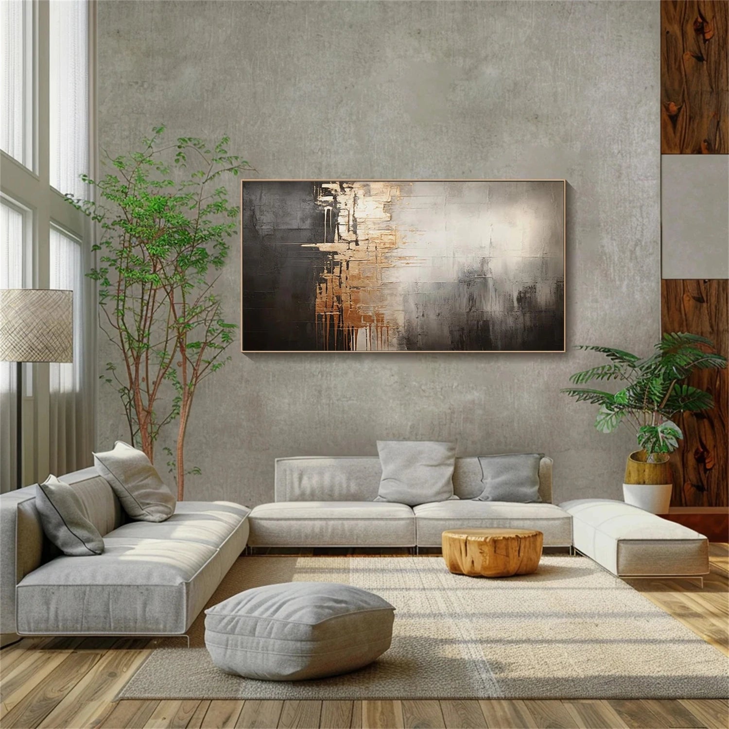 Abstract Textured Wall Art #VA241