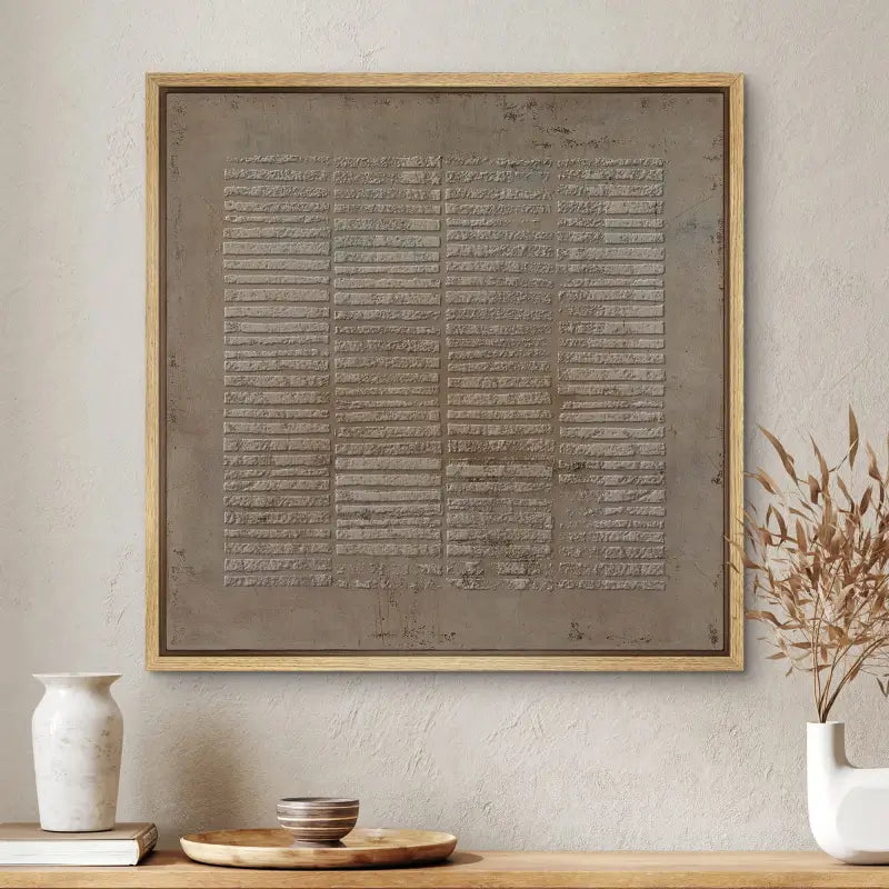 Wabi Sabi Textured Wall Art #VS010