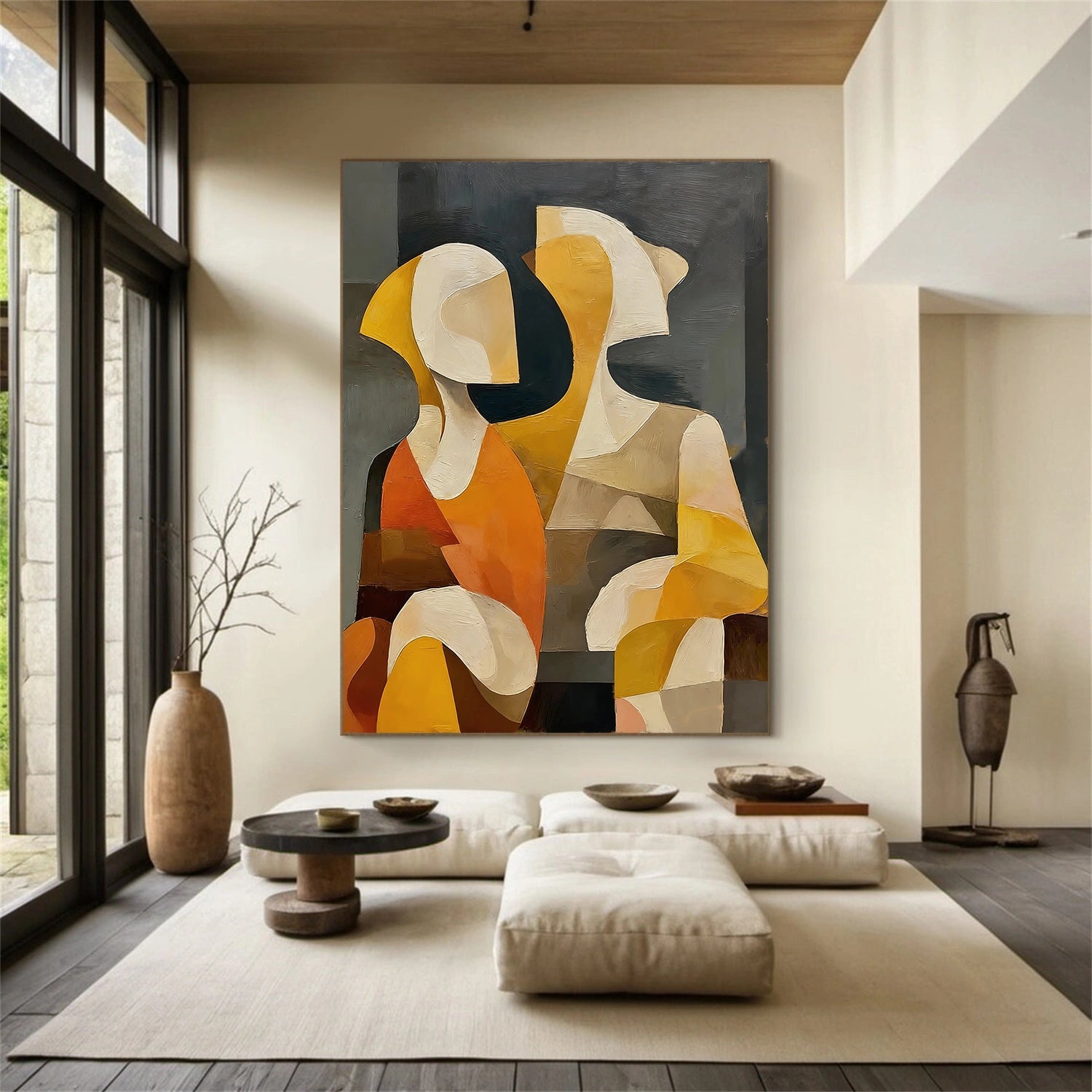 Abstract Portrait Wall Art # LA039