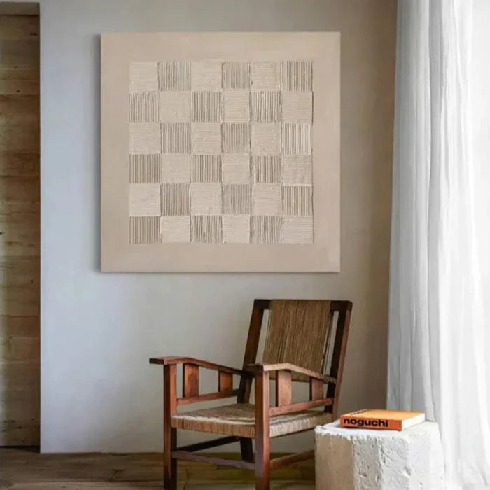 Wabi Sabi Textured Wall Art #VS014