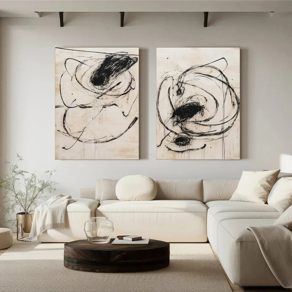 Wabi Sabi Wall Art Set of 2 #VS018