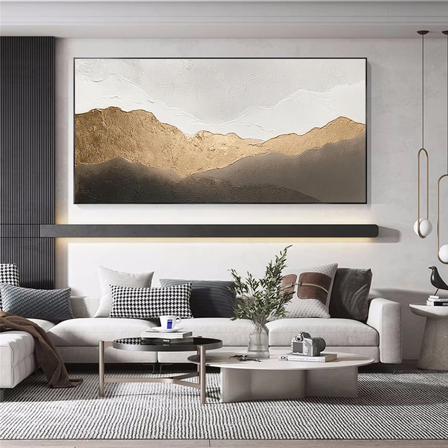 Minimalist Textured Canvas Art #WM155