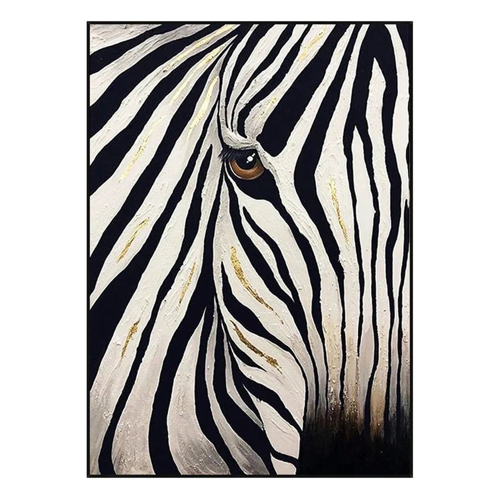 Abstract Animal Canvas Art #DW013