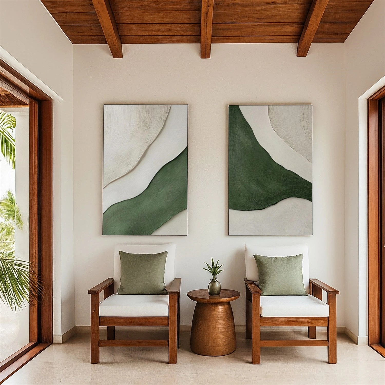 Minimalist Canvas Art Set of 2 #WM139