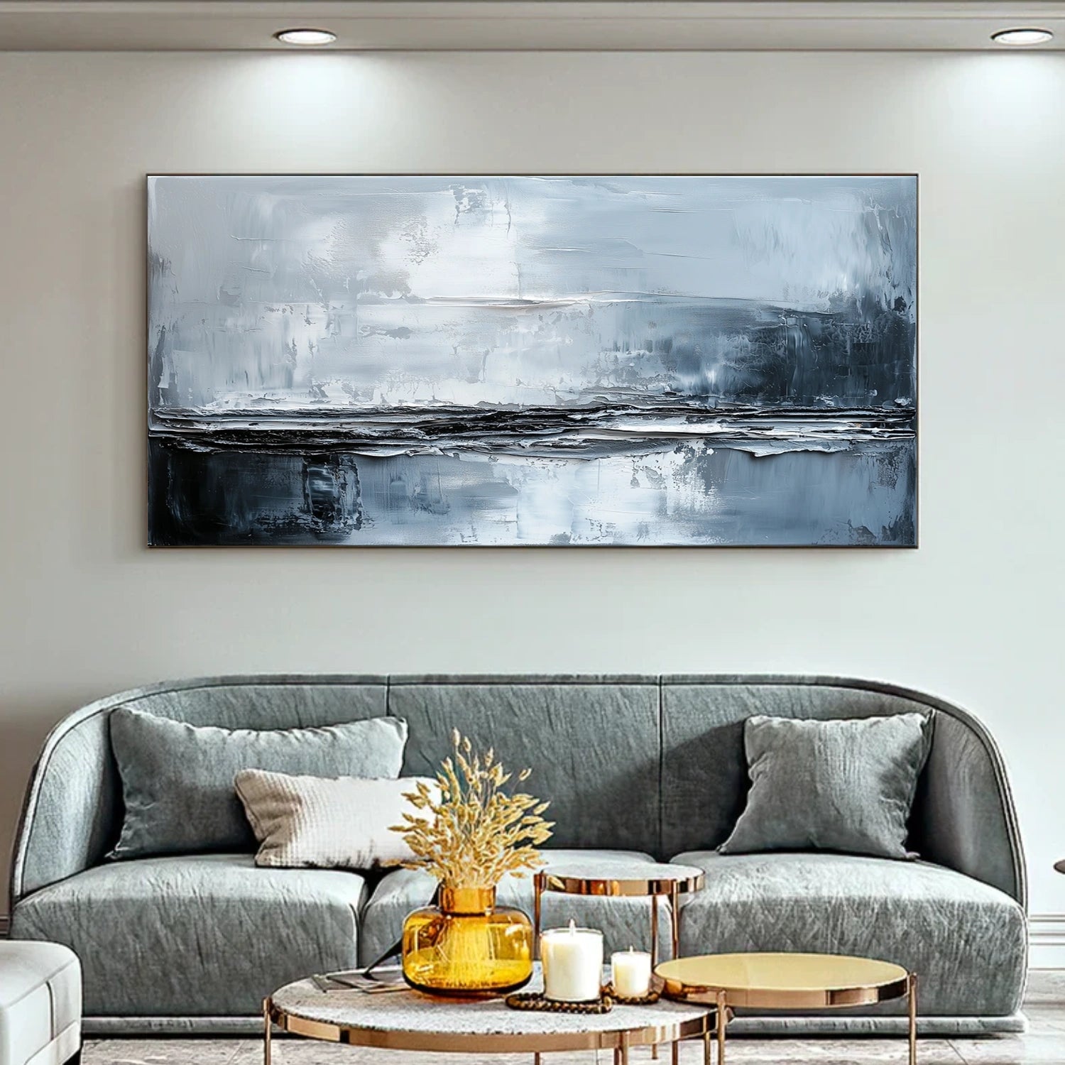 Abstract Textured Wall Art #VA234