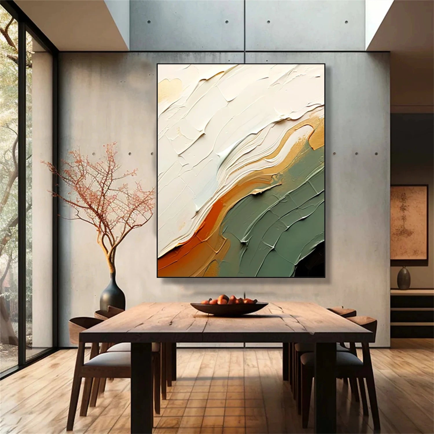 Abstract Textured Wall Art #VA117