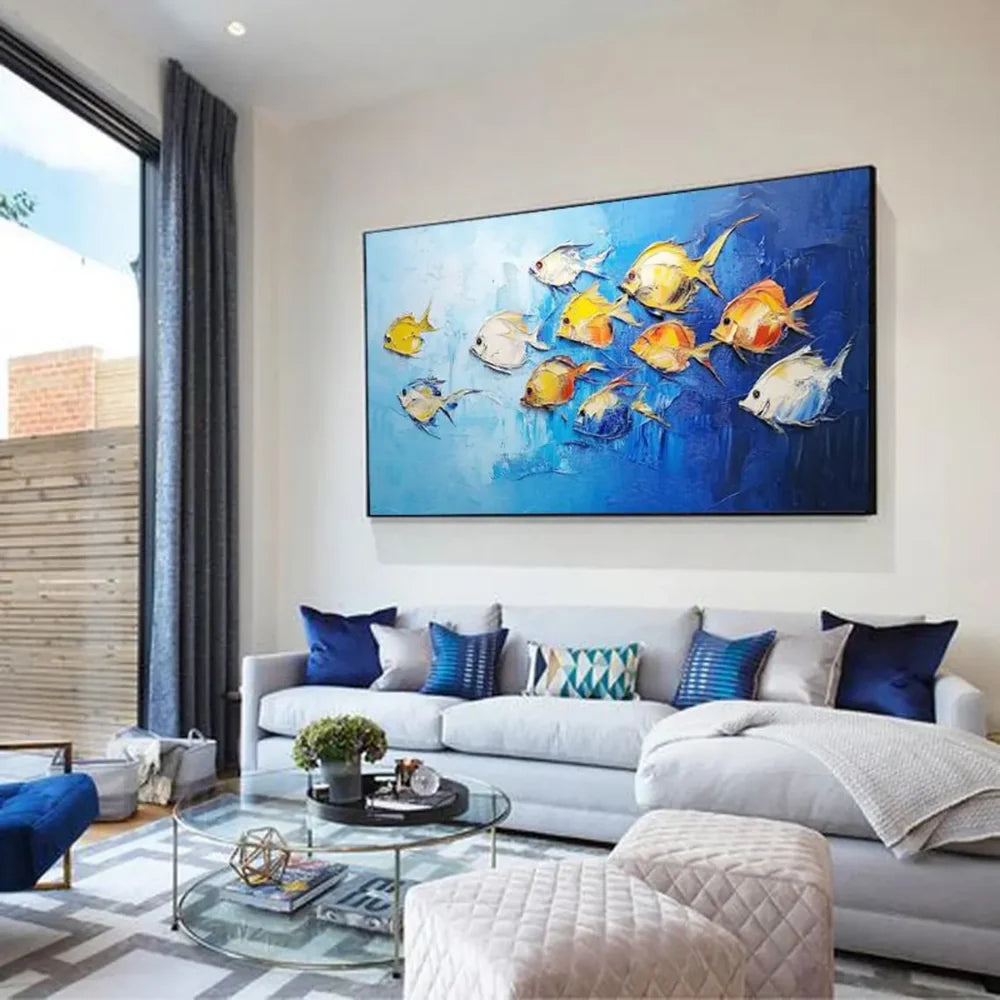 Abstract Animal Canvas Art #DW022
