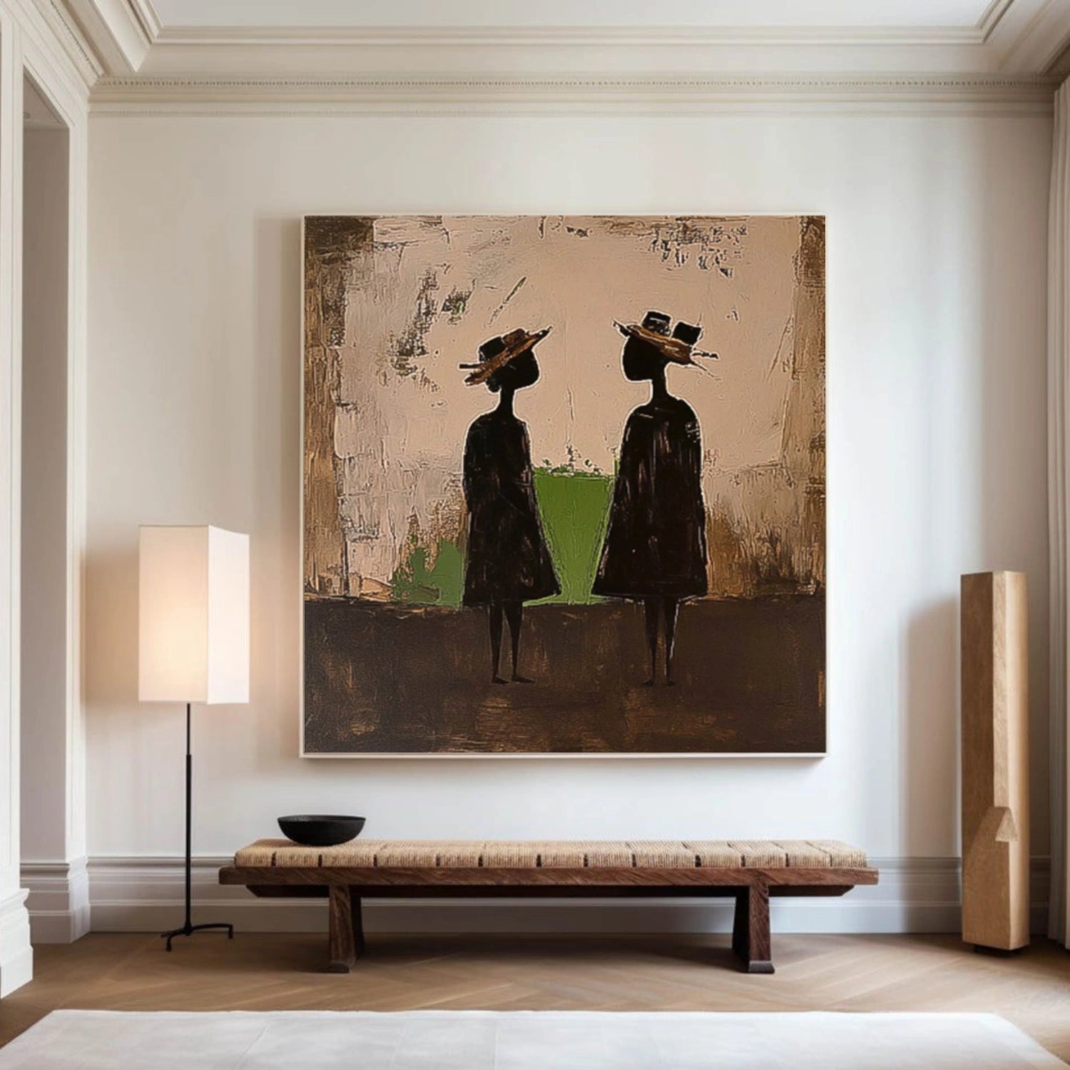 Abstract Portrait Wall Art #LA064